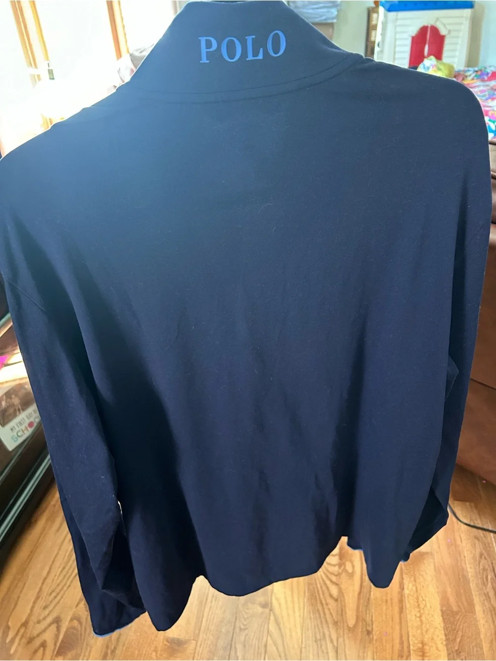 Polo by Ralph Lauren Navy Blue Golf Quarter-Zip Pullover